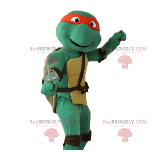 Mascot Raphael, the character of the Ninja Turtles -