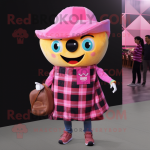 Pink Nachos maskot kostume...