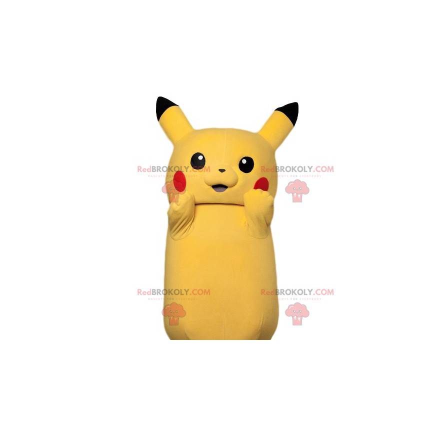 Pikachu maskot, karaktären av Pokémon - Redbrokoly.com