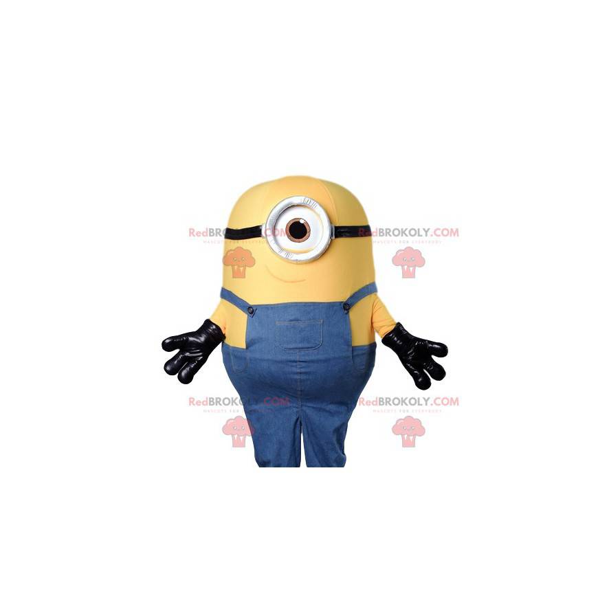 Mascote de minion, personagem de mim, feio e vilão -