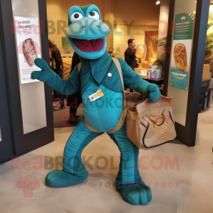 Teal Titanoboa mascotte...