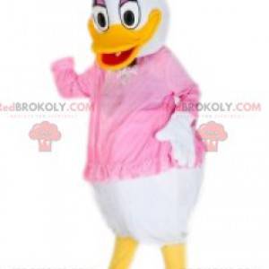 Mascot Daisy Duck, de beroemde bruid van Donald Duck -