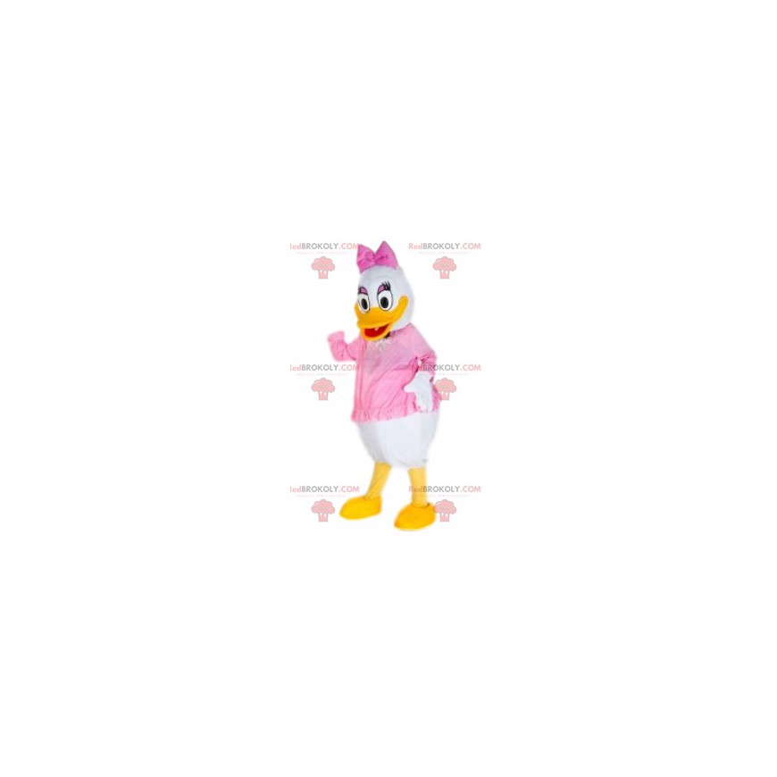 Mascot Daisy Duck, de beroemde bruid van Donald Duck -