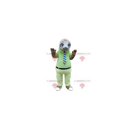Mascote Flash, a preguiça rápida de Zootopia - Redbrokoly.com