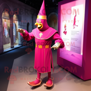 Pink Swiss Guard maskot...