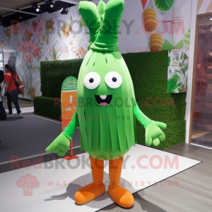 Green Carrot mascotte...