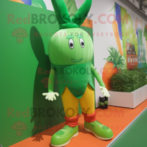 Green Carrot mascotte...