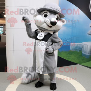 Silver Badger maskot...