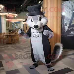 Silver Badger maskot...