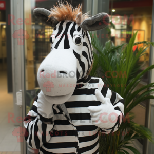  Zebra mascotte kostuum...