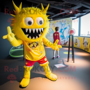 Yellow Demon mascotte...