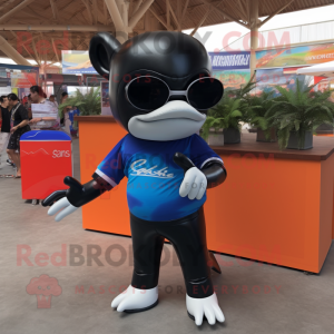 Rust Killer Whale mascotte...