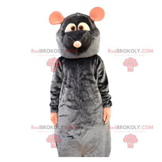 Mascot Rémi, de kleine grijze rat van Ratatouille -