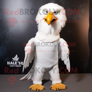 White Haast S Eagle maskot...