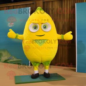 Lemon Yellow Beet maskot...