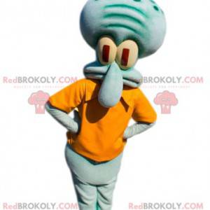 Mascot Carlo Tentacle, bläckfisken från SpongeBob SquarePants -