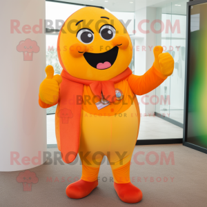 Orange Rainbow maskot...