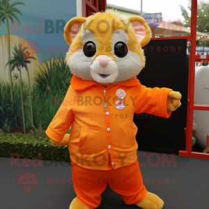 Orange Dormouse maskot...