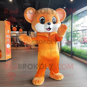 Orange Dormouse maskot...