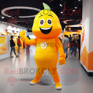 Citron Gul Orange maskot...