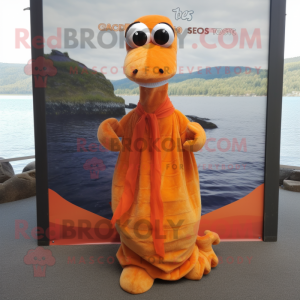 Orange Loch Ness Monster...