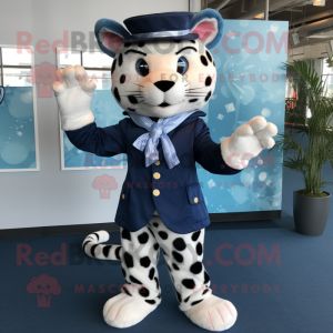 Navy Leopard mascotte...