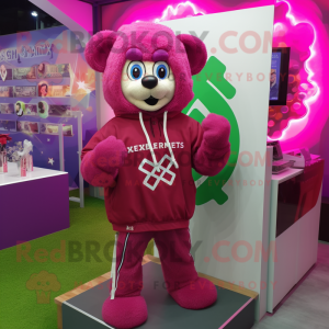 Postava maskota Magenta...
