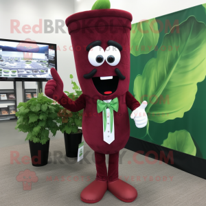 Maroon selleri maskot...