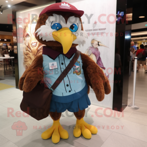  Eagle maskot kostume...