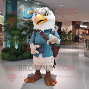  Eagle maskot kostume...