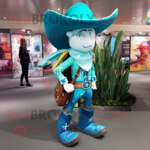 Turkis Cowboy maskot...