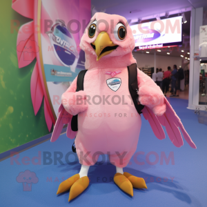 Pink Falcon mascotte...