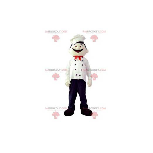 Chef Maskottchen mit seinem weißen Hut - Redbrokoly.com