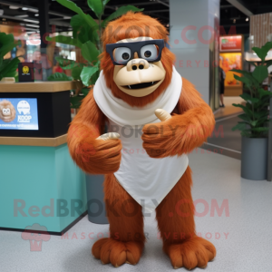 Crème orang-oetan mascotte...