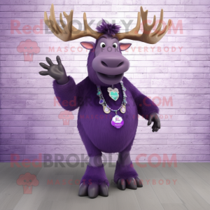 Lilla Irish Elk maskot...