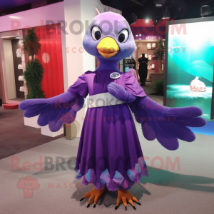 Purple Dove mascotte...