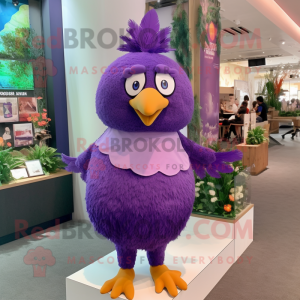 Purple Dove mascotte...