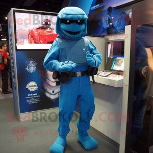 Blue Marine Recon mascotte...