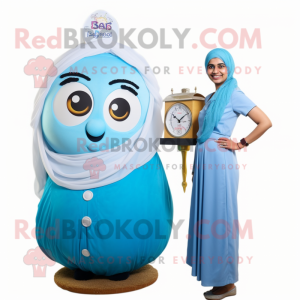 Postava maskota Sky Blue...