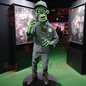 Forest Green Zombie maskot...