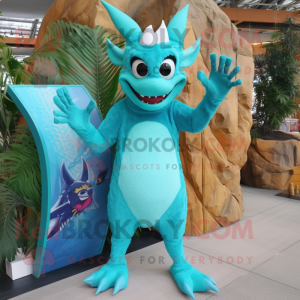 Turquoise Gargoyle mascotte...