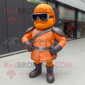 Orange romersk soldat...