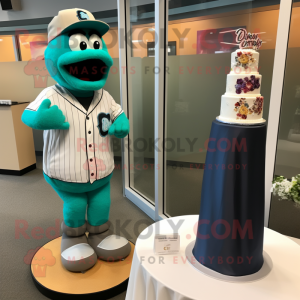 Teal Wedding Cake...