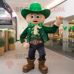 Forest Green Cowboy maskot...