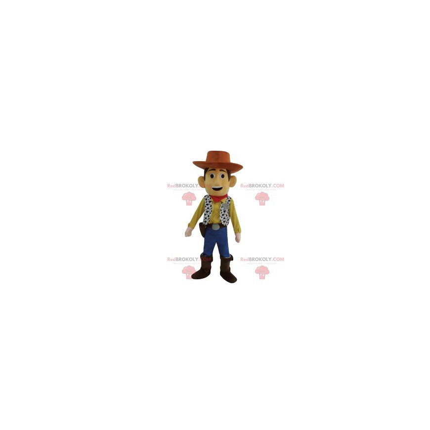 Mascote Teddy, o cowboy das histórias de brinquedos -