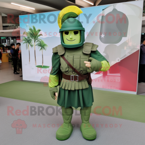 Grön Spartan Soldier...