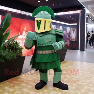 Green Spartan Soldier...