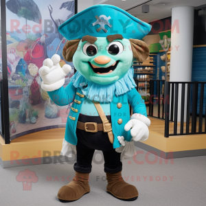 Cyan Pirate mascotte...