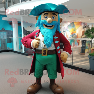 Cyan Pirate mascotte...