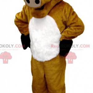 Mascotte reuze buffelstier bruine koe - Redbrokoly.com
